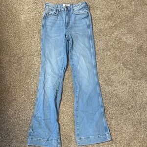 Wrangler Light Blue Flare Women's Jeans